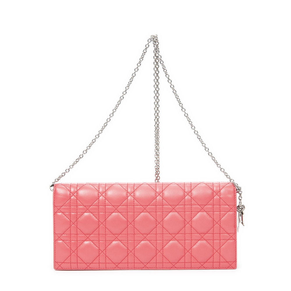 Dior Cannage Chain Clutch